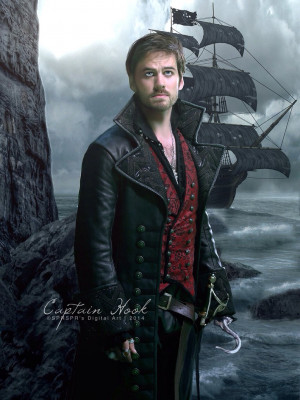 Captain Hook ~ Once upon a Time by SPRSPRsDigitalArt