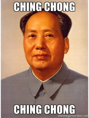 Ching Chong Chairman Mao
