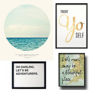 Well Said: Pinterest's Most Popular (and Quotable!) Art Prints