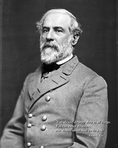 New-8x10-Civil-War-Photo-General-Robert-E-Lee-with-Famous-Quote