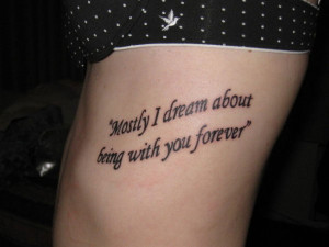 quote tattoos for girls on ribs