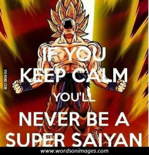 Dragon ball z love quotes