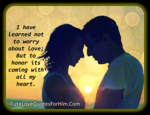 Love Quotes For Him #29