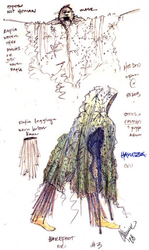 caliban in the tempest caliban the tempest costumes caliban from the ...