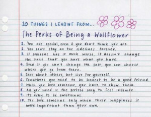 Quotes From Perks Of Being A Wallflower With Page Numbers ~ the perks ...