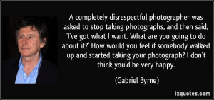 More Gabriel Byrne Quotes