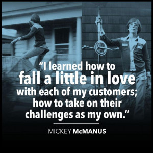 Fall in love with your customers!