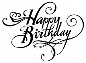 Happy Birthday Dancing Font Design Vector free download