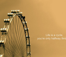 ferris wheel, heart, love, photography, quote, vintage