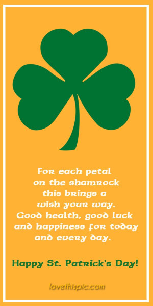 ... quotes irish shamrock st. patrick's day quotes st. patty's day