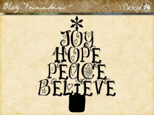 Wednesday SayingZ | Joy Hope Peace Believe