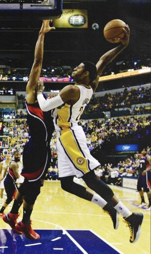 Paul George Most Improved Player Indiana Pacers