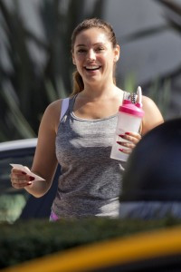 Kelly Brook Out and about candids in Los Angeles February 4th