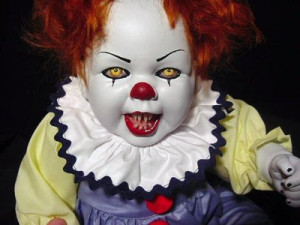What are scarier, Dolls or Clowns?