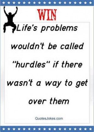 Just another hurdle to jump.