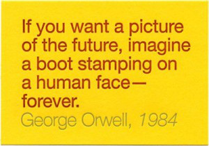 George Orwell, 1984 Amazing use of rhetoric and language