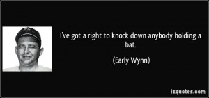 More Early Wynn Quotes