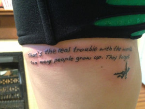 Disney Quote Tattoos