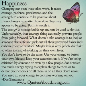 Quotes About Living - Doe Zantamata