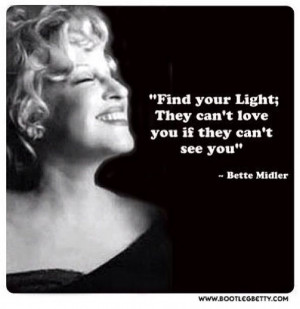 Bette Midler (Taken from theatreproblems on instagram)