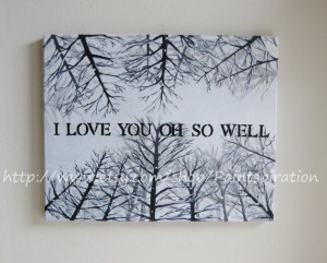 Dave Matthews Band Original Quote Painting I Love You Oh So Well ...