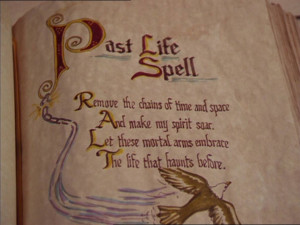 ... life spell to kill an evil witch to switch bodies with a past life to