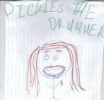 Pickles the Drummer Cartoon by sweetsmiler