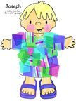 craft sample of Joseph with his coat of many colors for Joseph ...