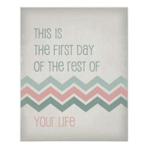 Motivational life quote art typography Chevron Posters today price ...