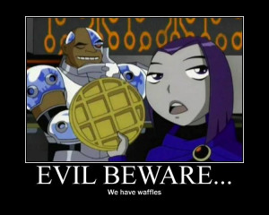 Teen Titans Waffles