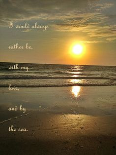 Beautiful Beach Pictures With Quotes Edger allen poe quotes, beach