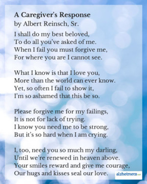 Poem Caregiver's Response
