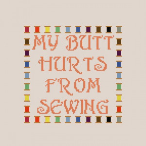 Cross Stitch Patterns Funny Quotes