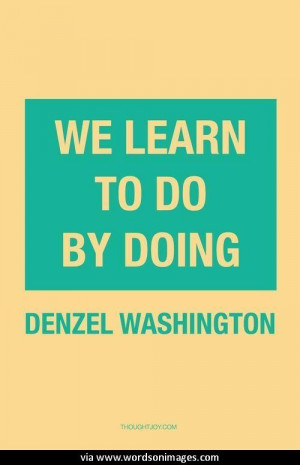 Quotes by denzel washington
