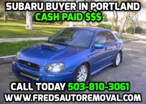 cash for subarus portland sell my subaru portlad subaru auto buyer ...