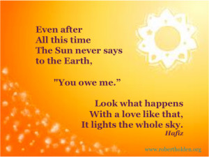 Shining Like the Sun ~ Lighting up Your Life
