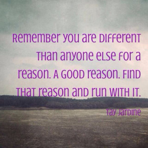 Dare to be different! #quotes