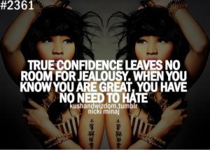 Nicki Minaj Quotes Haters Jealous #7