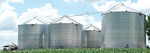Farm Grain Storage Bins