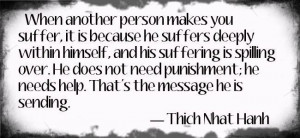 why I don't judge people, why I give the benefit of the doubt