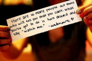 sit back and watch me work