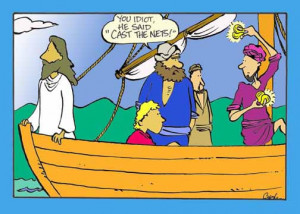 Biblical Farside Cartoons