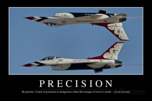 Precision: Inspirational Quote and Motivational Poster Photographic ...