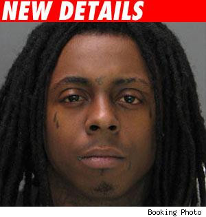 UPDATE : As of late Saturday, Lil Wayne is free on $10,000 bond.