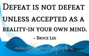 Bruce Lee Inspirational Quotes
