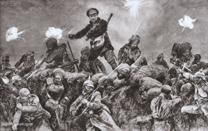 ... , Indian Soldiers, Woodruff C 1915, Indian Troop, Troop Charging