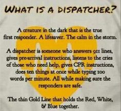 what is a dispatcher memories of a previous career recognizing those ...