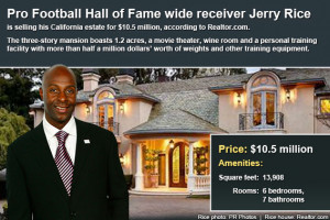 Celebrity house for sale: Jerry Rice