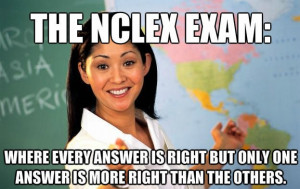 Took the nclex today and got the good pop up! Here's my story~