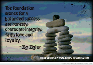 Foundation Stones Quote By Zig Ziglar